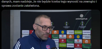 HIT! Oto co Marek Papszun powiedział już PO KONFERENCJI! xD