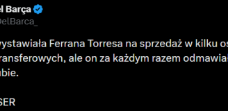 Dlatego Ferran Torres cały czas GRA W BARCELONIE xD