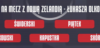 PROPOZYCJA SKŁADU na mecz z Nową Zelandią według Łukasza Olkowicza :D