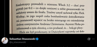 PROPOZYCJA ZAKŁADU od Sebastiana Staszewskiego do kibica xD