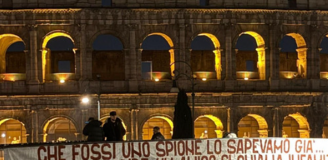 Fani Romy z TRANSPARENTEM obrażającym Zaldwskiego!