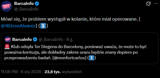 Takiej KONTUZJI miał nabawić się Marc-Andre ter Stegen!