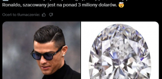 Tyle KOSZTOWAŁ pierścionek zaręczynowy, który kupił CR7 :D