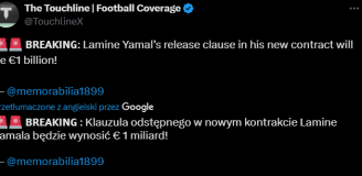 HIT! Oto nowa KLAUZULA ODSTĘPNEGO w umowie Lamine'a Yamala z Barcą! O.o