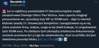 Dobre wieści dla kibiców Barcelony! JEST POROZUMIENIE!