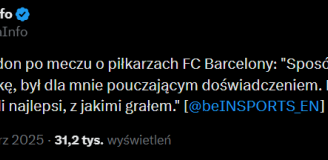 SŁOWA Anthony'ego Gordona nt. Barcelony po meczu z LM!