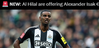 HIT! Taką TYGODNIÓWKĘ oferuje Al-Hilal Alexandrowi Isakowi O.o