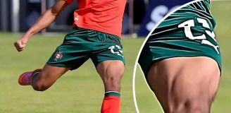 Tak wygląda NOGA Cristiano Ronaldo Juniora O.o