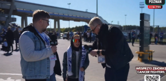 Młody kibic Lecha podchodzi do mikrofonu i mówi, że LEGIA TO... xD [VIDEO]