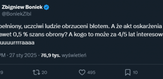 WPIS Zbigniewa Bońka po tym, jak dostał akt oskarżenia!