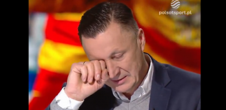 Tomasz Hajto ''PŁACZE'' w studiu Ligi Konferencji... xD [VIDEO]