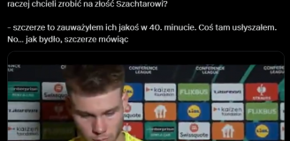 Bramkarz Szachtara WYZYWA KIBICÓW LEGII po meczu w LK O.o