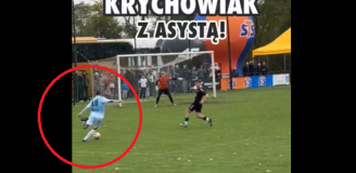 Grzegorz Krychowiak z ASYSTĄ w debiucie w Mazurze Radzymin! [VIDEO]