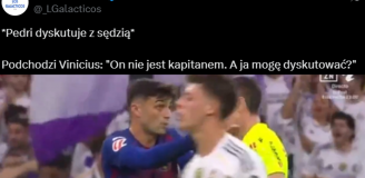 Pedri DYSKTUJE z sędzią, podchodzi Vinicius i...