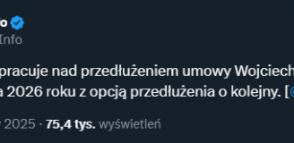 Zaskakujące wieści ws. Wojtka Szczęsnego! Barcelona chce z nim... przedłużyć kontrakt!