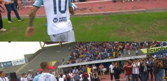 KING OF FREESTYLE przebity w Ekwadorze! Fan dostał piłką xD [VIDEO]