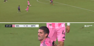 Rodrigo De Paul ze wsparciem dla Messiego po strzelonym golu [VIDEO]