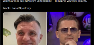 Wichniarek mówi do Podolińskiego, żeby pozdrowił szefa akademii Bayernu, a ten... xD