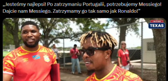 PEWNOŚĆ SIEBIE kibiców DR Konga po zatrzymaniu Portugalii XD