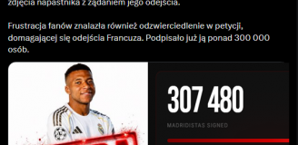AŻ TYLE kibiców podpisało petycję o odejście Mbappe!
