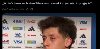 Słowa ZAŁAMANEGO Ardy Gulera po odpadnięciu z Mundialu
