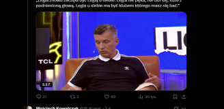 KOMENTARZ ''Kowala'' pod słowami Podolińskiego nt. gry Legii u siebie XD