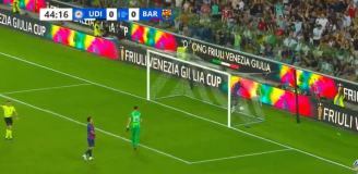 Tak Barcelona straciła gola na 0-1 w ostatniej minucie meczu... [VIDEO]