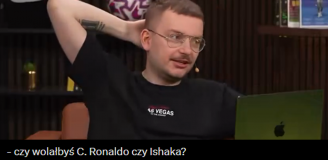 ODPOWIEDŹ Pawła Paczula na pytanie kogo aktualnie by wylał, Ronaldo czy Ishaka XD