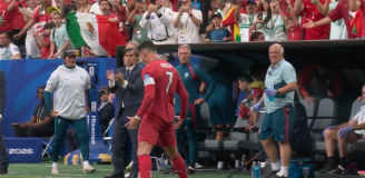 Cristiano Ronaldo strzela gola na 1-0 z Uzbekistanem! [VIDEO]