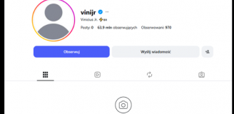 Tak teraz wygląda profil Viniciusa na IG!