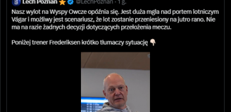 Problemy Lecha Poznań! Nie wylecą dziś na mecz do Wysp Owczych...