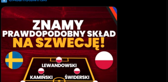 Tak ma wyglądać XI Polski na mecz ze Szwecją!
