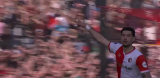 Jakub Moder strzela gola na 1-1 z Ajaxem!!! [VIDEO]