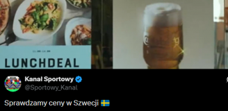 Adam Sławiński sprawdził ceny w Szwecji.... :D