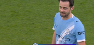Bernardo Silva WYLATUJE Z BOISKA w meczu z Realem Madryt! [VIDEO]
