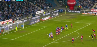 GENIALNY gol Iviego Lopeza na 3-3 z Lechem Poznań! [VIDEO]