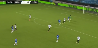 FATALNE zachowanie defensywy Legii i Molde strzela na 2-0! [VIDEO]