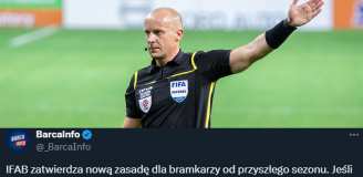 NOWE PRZEPISY w piłce nożnej! Bramkarze będą musieli uważać...