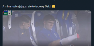 MINA Oskara Pietuszewskiego na ławce Porto...