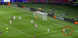 GENIALNA akcja Bardghjiego i Fermin Lopez strzela trzeciego gola! 5-1 [VIDEO]