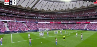 Julian Alvarez STRZELA GOLA z rzutu wolnego z Realem! 4-2 [VIDEO]