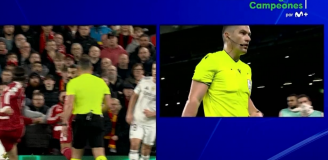 HlT! Sędzia podszedł do VARu ocenić rękę Tchouaméniego i... nie dał karnego!