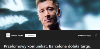 Tytuł artykułu nt. ''przełomowego komunikatu'' ws. Lewandowskiego XD