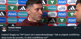 ODPOWIEDŹ Lewandowskiego na pytanie dziennikarza... xD