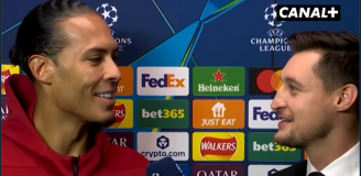 ZMIANA NASTAWIENIA Van Dijka po tym, jak Żyro mu powiedział, że grali przeciwko sobie.. xD [VlDEO]