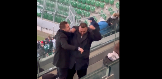 Szalona REAKCJA Alexa Haditaghiego po meczu z Legią i awansie! [VlDEO]