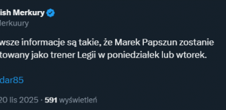 Wiadomo już, kiedy Marek Papszun zostanie zaprezentowany w Legii!
