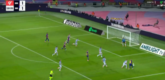 Lewandowski strzela gola na 2-1 po asyście Yamala! [VIDEO]