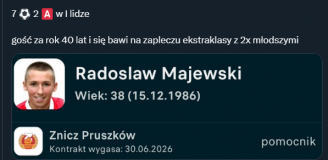 LICZBY Radosława Majewskiego w Betclic 1 lidze!