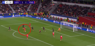 TAK STRZELA Kvaratskhelia z Bayerem Leverkusen w LM! [VlDEO]